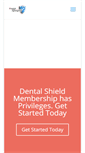 Mobile Screenshot of dentalshield.org